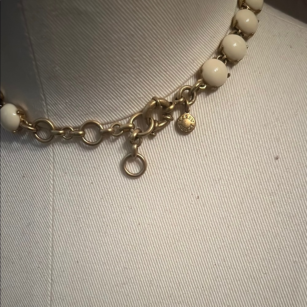 J. Crew Cream Statement Necklace - Picture 2 of 4